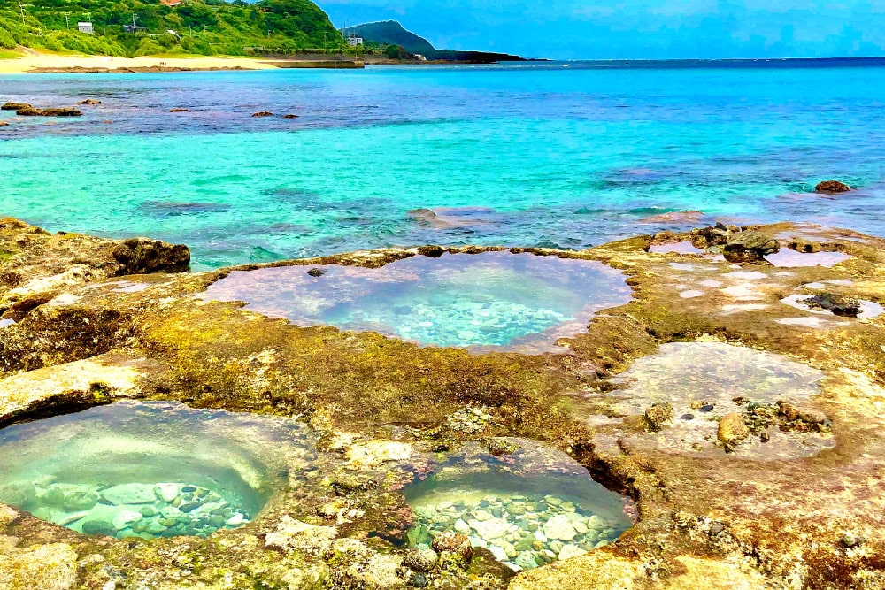 Amami Oshima famous sightseeing spot Heart Rock